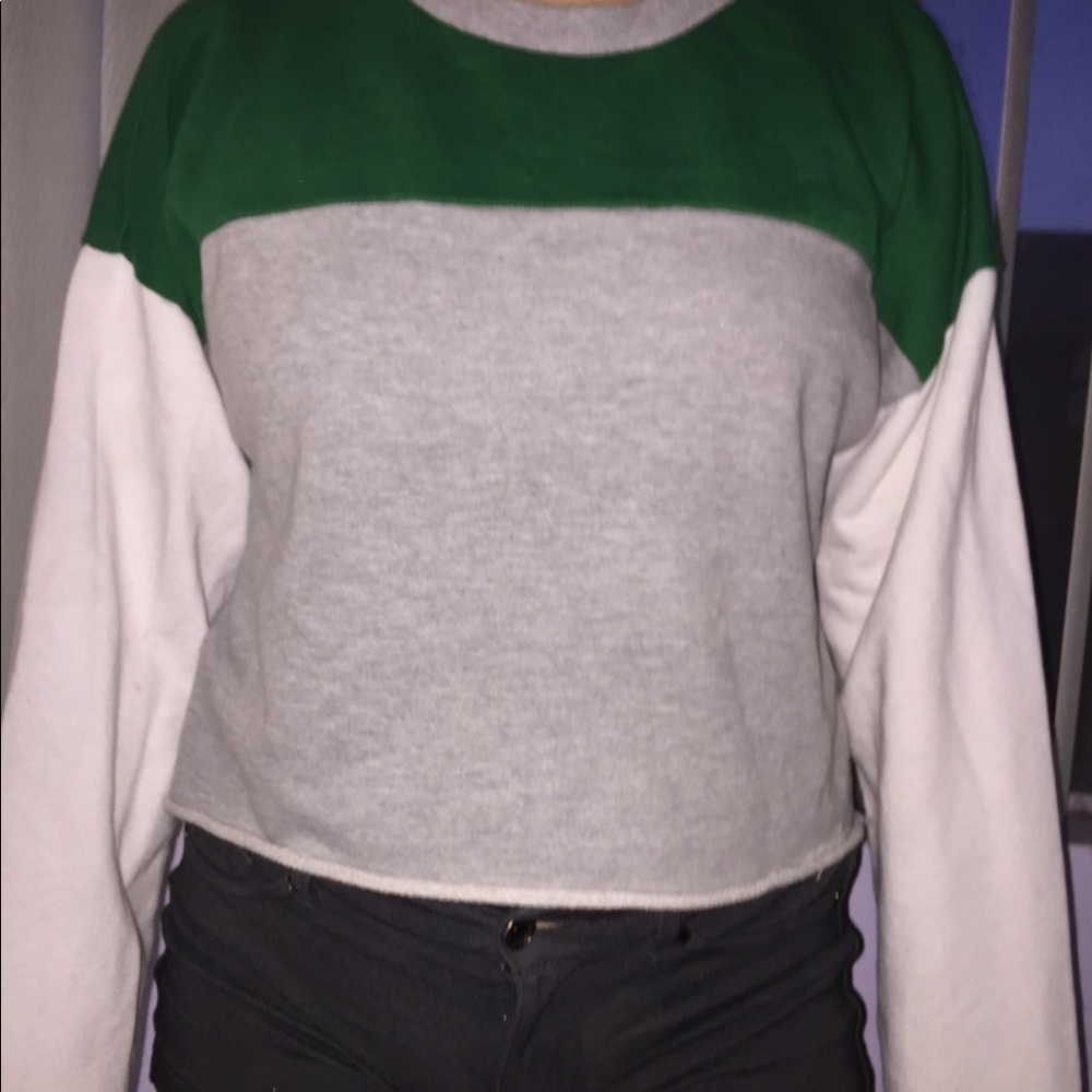 Cropped sweatshirt